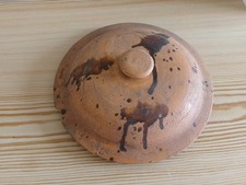 couvercle cocotte poterie culinaire terre cuite ancienne