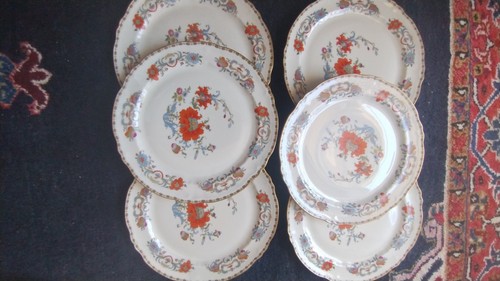 Assiettes plates en - 6,