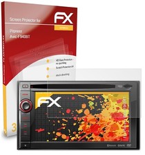 atFoliX 3x Film Protection d'écran pour Pioneer Avic-F940BT mat&antichoc