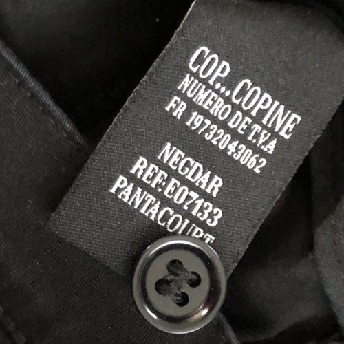 Cop copine black cotton - cop,