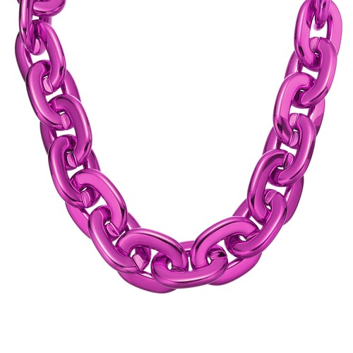 Collier chaîne plastique - , 39"