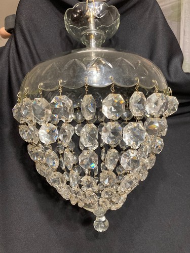 Lustre cristal verre en - et,