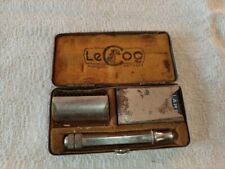 BOITE RASOIR MECANIQUE  ANCIEN LE COQ + LAMES