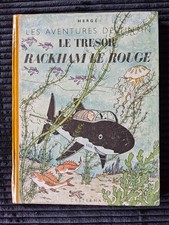 Tintin - Le trésor de Rackham le rouge - A24 - Dos Blanc - EO de 1944
