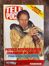 REVUE LIVRE TÉLÉ POCHE 1986 N°1042 PATRICK POIVRE D AVOR PPDA