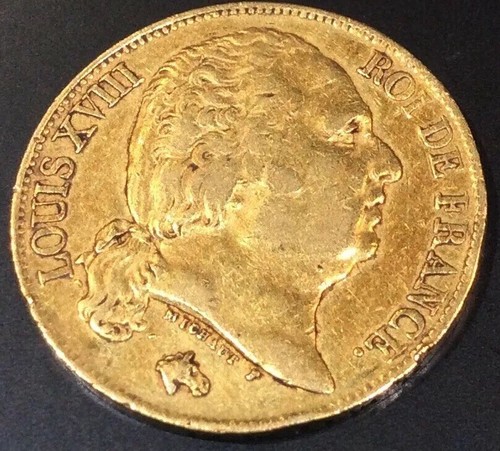 France monnaie francs - or, 20