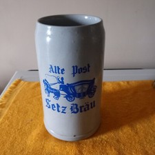 Chope en grès 1 L bière SETZ BRAU