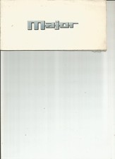 RENAULT 8 MAJOR - 1964 ? catalogue brochure prospectus dépliant publicitaire