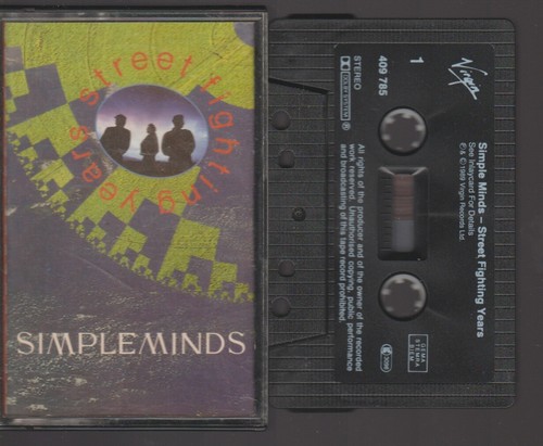Simple minds cassette tape - cassette, k7