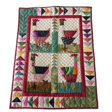 Plaid patchwork fait main