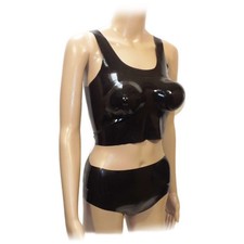 Ensemble féminin en latex