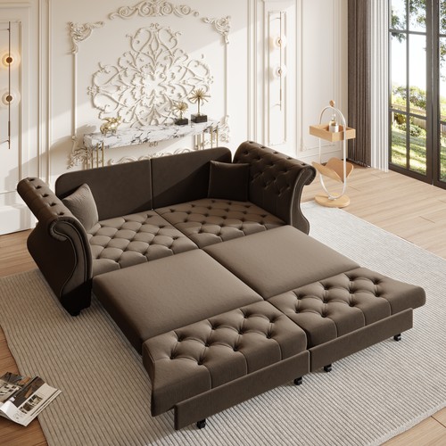 Oversized chesterfield - oversized,