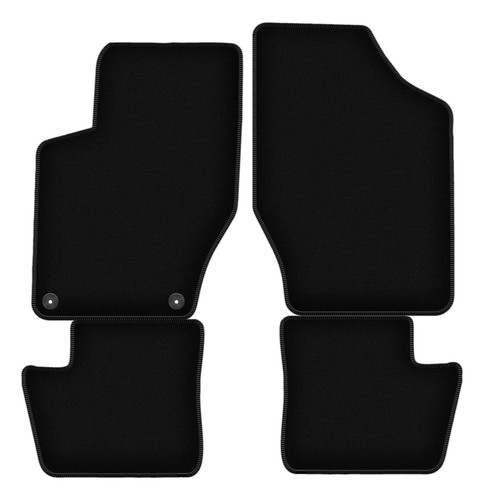 Tapis sol velours noir - tapis, en