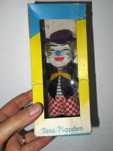 Clown danseur celluloïd - clown,