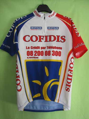 Maillot cycliste cofidis - cycliste,