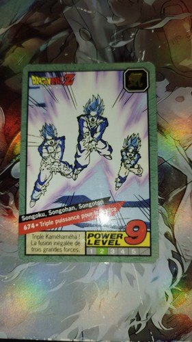Carte dragon ball - carte, z