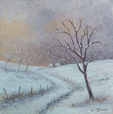 Tableau huile sur toile -