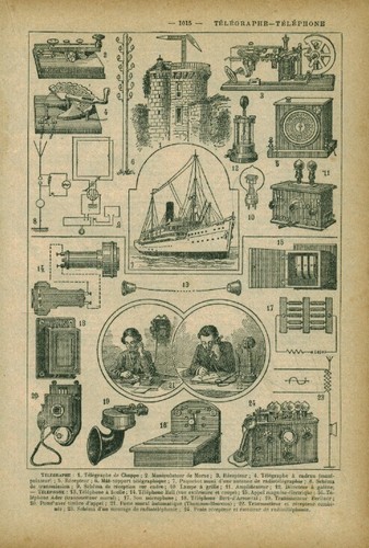 Document ancien télégraphe