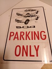 Plaque plastique Peugeot 504