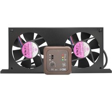 CBE MCV-2 Ventilateur de réfrigérateur brun Dometic Thetford Grille trivalente