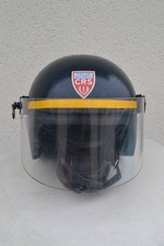Casque CRS -POLICE NATIONALE maintien de l'ordre -obsolète