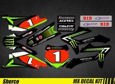 Kit Déco Moto pour / Mx Decal Kit for Sherco 50 - Monster 2