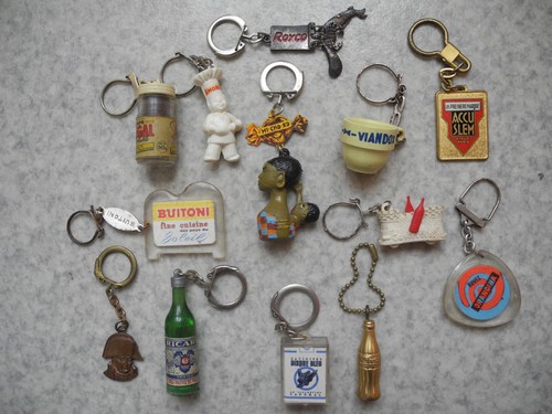 Lot porte clés publicitaires - lot,