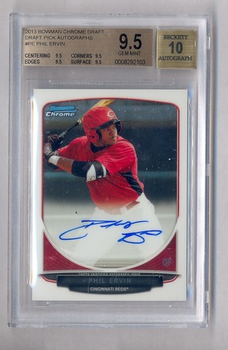 Phil ervin 2013 bowman chrome - ervin,