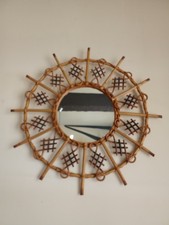 Ancien Grand Miroir Soleil en