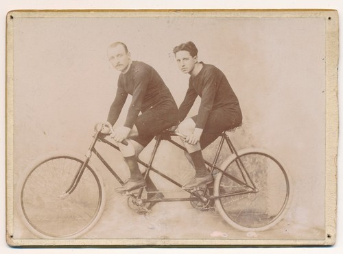 Cycle ancien tandem albuminé - cycle,