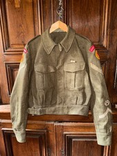Blouson / veste militaire vintage pour reconstitution historique insigne réf M67