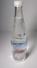 Bouteille EVIAN Collector 1 L 1996 En Relief, Joyeuses Fêtes - Pleine Scellée 