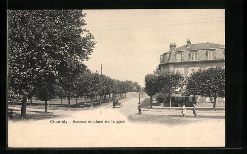 Cpa chambly avenue place - cpa, et