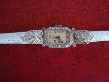 ancienne montre femme or et diamants,ca 1920