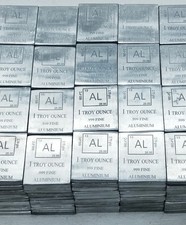 Lot De 100 Barres D’Argent