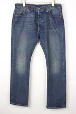 LEVI'S STRAUSS & CO Jeans Droits 501 Pour Hommes Taille W38 L32 BEZ536