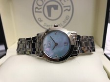 Montre Femme ROAMER Superslender 5Mm Cadran En Nacre Swiss Made Acier Inoxydable