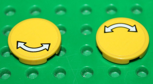 Lego train yellow tile - train,