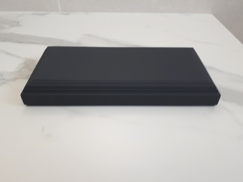 Socle bois peint gris - en, en