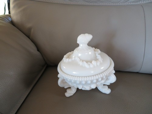 Ancien pot couvert drageoir - pot,