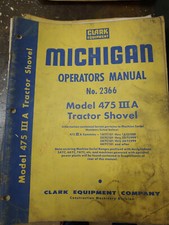CLARK MICHIGAN MODEL 475 III A