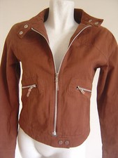 BLOUSON TOILE BACHE DOUBLEE