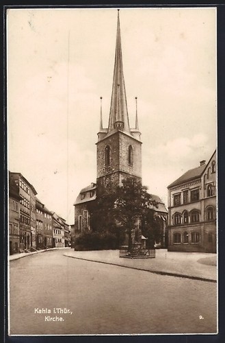 Carte postale kahla - carte,