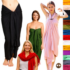 PANASIAM sarong unicolore