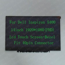 Écran tactile LCD Dell Inspiron 5400 14 pouces FHD + ensemble lunette 40 broches