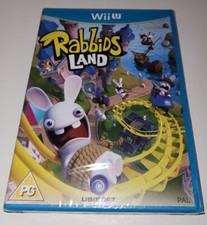 Nintendo Wii U - Rabbids Land - UKV - Neuf Sous Blister