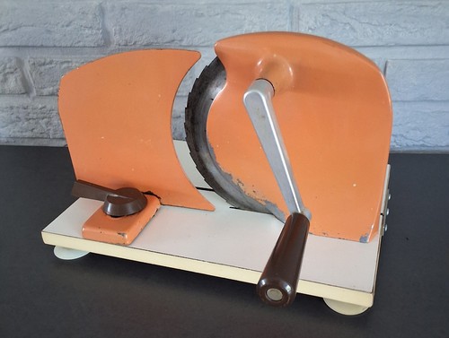 Trancheuse vintage orange - vintage,