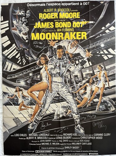 Moonraker affiche james - —,