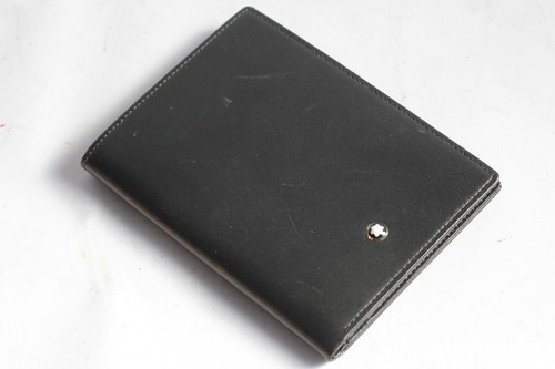 Montblanc porte cartes - montblanc, cuir