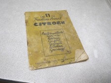 CA382 LES 11 CV TRACTION AVANT CITROEN